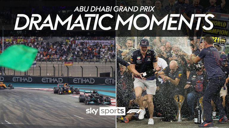 Revenez sur certains des moments les plus dramatiques du Grand Prix d'Abu Dhabi.