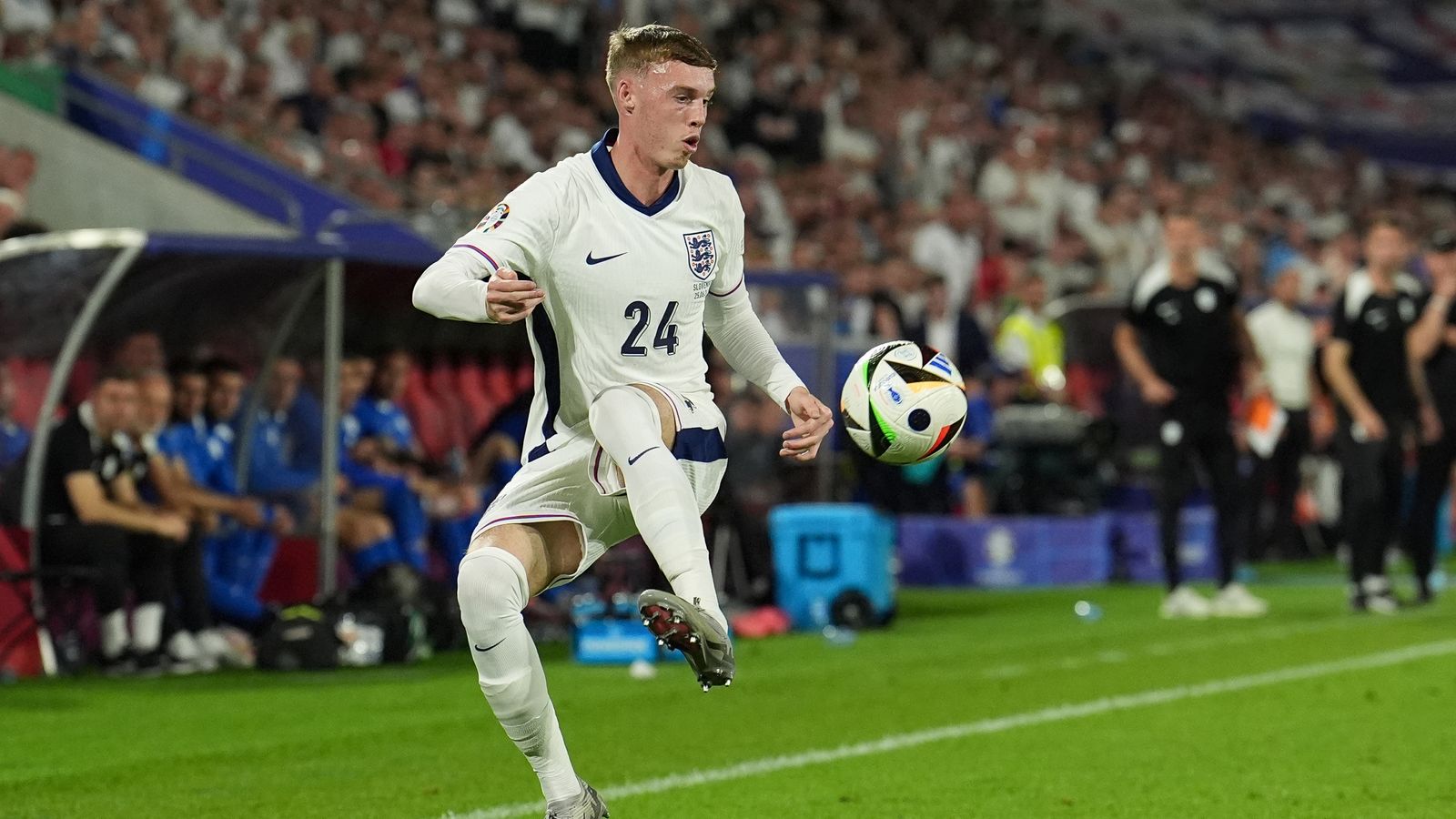 Cole Palmer impressed off the bench for England against Slovenia - but Gareth Southgate has warned against making wholesale changes to face Slovakia